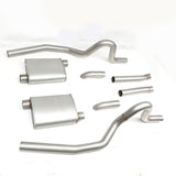 86-93 Ford Mustang 5.0L Catback Exhaust System - Stainless Steel