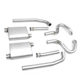 96-98 Ford Mustang 4.6L Catback Exhaust System - Stainless Steel