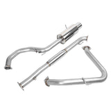 1999-2003 Mitsubishi Galant Single Tip Catback Exhaust Stainless Steel