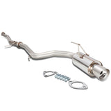 03-06 Honda Accord 2DR Single Tip Catback Exhaust - Stainless Steel