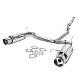 98-02 Honda Accord V6 Dual Burnt Tip Catback Exhaust Stainless Steel