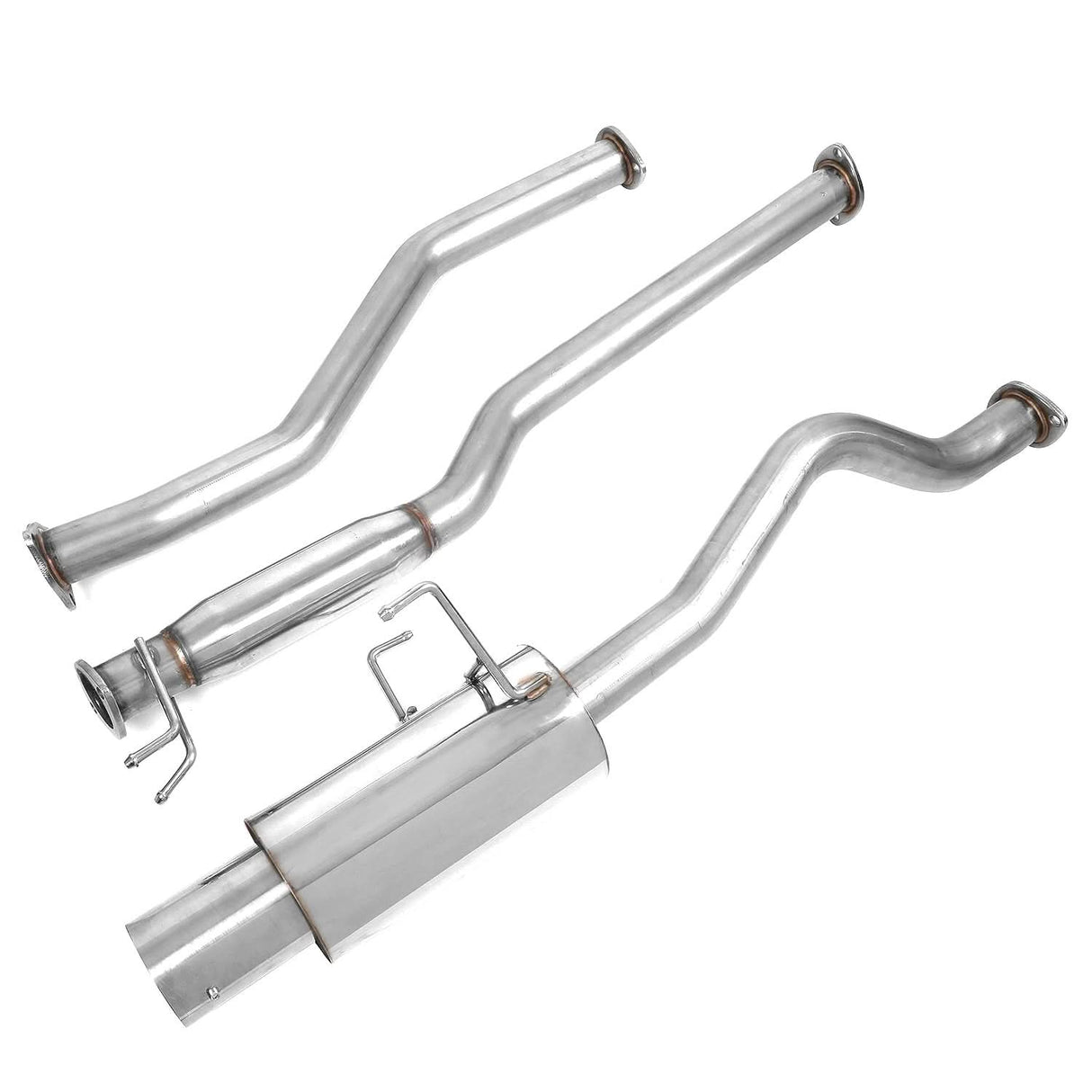 01-05 Honda Civic EX Catback Exhaust Single Tip Stainless Steel