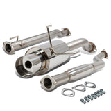 2002-2005 Honda Civic SI Single Tip Catback Exhaust - Stainless Steel