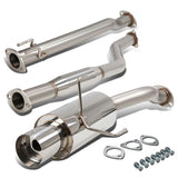 2002-2005 Honda Civic SI Single Tip Catback Exhaust - Stainless Steel