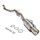 06-08 Honda Civic Si Catback Exhaust Single Tip Stainless Steel