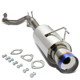 2006-2008 Honda Civic SI Catback Exhaust Single Burnt Tip Stainless Steel