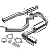 88-91 Honda CRX Catback Exhaust Single Rolled Tip Stainless Steel