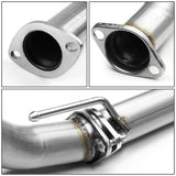 88-91 Honda CRX Catback Exhaust Single Rolled Tip Stainless Steel