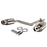 2003-2006 Hyundai Tiburon V6 Catback Exhaust Dual Burnt Tip Stainless Steel