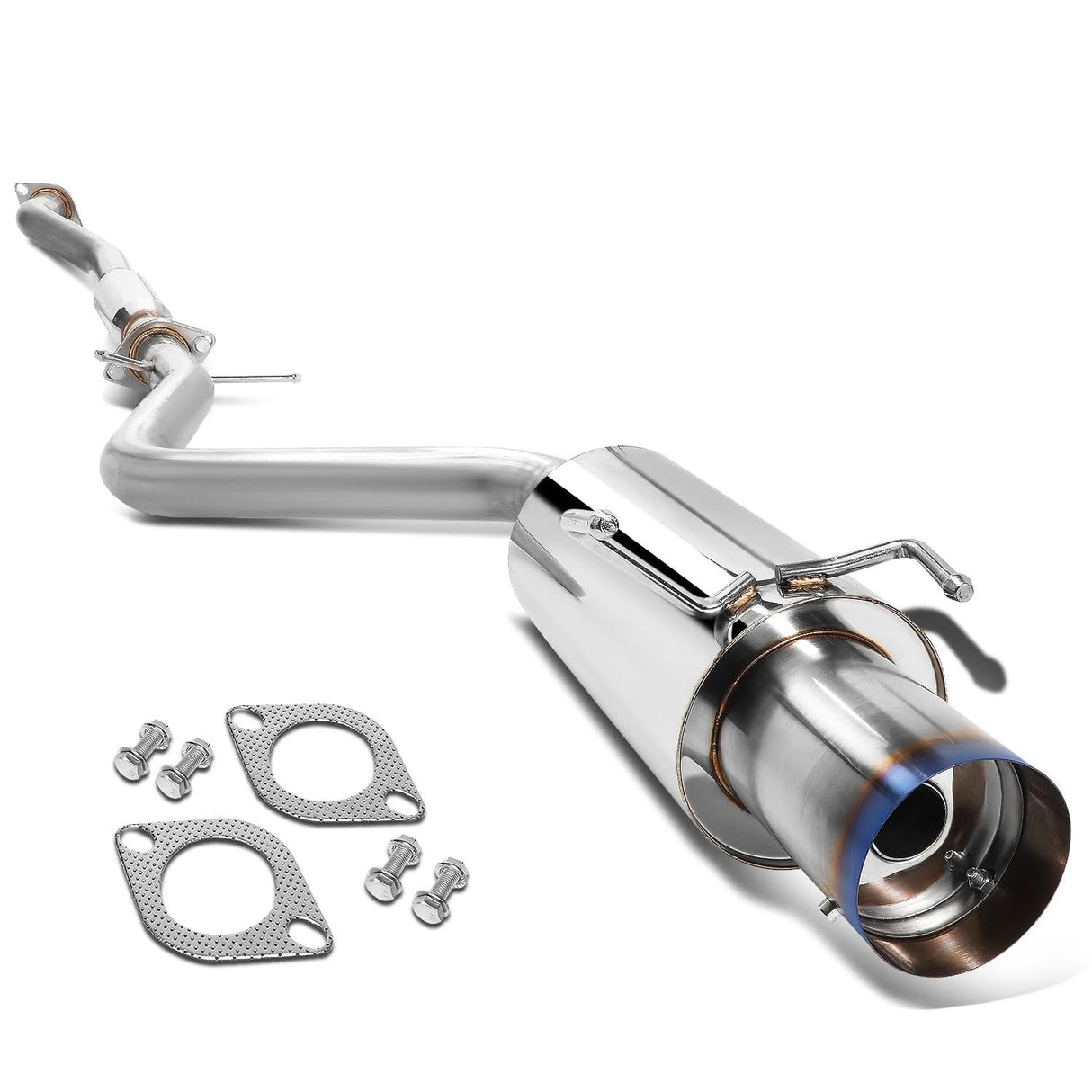 2001-2005 Lexus IS300 Catback Exhaust Single Burnt Tip Stainless Steel
