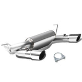2007-2017 Jeep Wrangler Dual Single Tip Catback Exhaust Stainless Steel