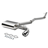 07-13 Jeep Patriot Catback Exhaust System Single Tip Stainless Steel