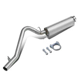 2000-2006 Jeep Wrangler Single Catback Exhaust System Stainless Steel