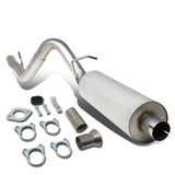 1986-2001 Jeep Cherokee Single Catback Exhaust System - Stainless Steel