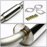 2000-2005 Mitsubishi Eclipse Catback Exhaust Single Rolled Tip Stainless