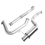 2000-2005 Mitsubishi Eclipse V6 Single Tip Catback Exhaust Stainless Steel