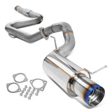 00-05 Mitsubishi Eclipse V6 Catback Exhaust Single Burnt Tip Stainless Steel
