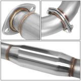 00-05 Mitsubishi Eclipse V6 Catback Exhaust Single Burnt Tip Stainless Steel