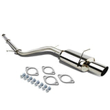 2006-2012 Mitsubishi Eclipse Single Tip Catback Exhaust Stainless Steel