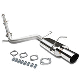 2006-2009 Mitsubishi Eclipse V6 Single Tip Catback Exhaust Stainless Steel