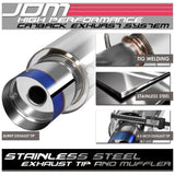 1995-1999 Mitsubishi Eclipse Non Turbo Catback Exhaust Stainless Steel