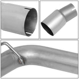 10-15 Chevrolet Camaro Dual Rolled Tip Axleback Exhaust Stainless Steel