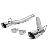 10-15 Chevrolet Camaro 6.2L Axelback Dual Rolled Tip Exhaust Stainless Steel
