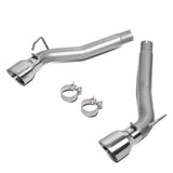 10-15 Chevrolet Camaro 6.2L Axelback Dual Rolled Tip Exhaust Stainless Steel