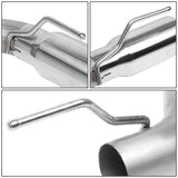 2016-2018 Chevrolet Camaro 6.2L Axleback Exhaust Stainless Steel