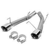 2005-2010 Ford Mustang Axleback Exhaust Dual Rolled Tip Stainless Steel