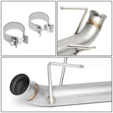 11-14 Ford Mustang 3.7L Axelback Exhaust Dual Rolled Tip Stainless Steel