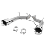 2011-2014 Ford Mustang 5.0L Axleback Exhaust Dual Rolled Tip Stainless Steel