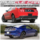 2011-2014 Ford Mustang 5.0L Axleback Exhaust Dual Rolled Tip Stainless Steel
