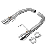 2015-2017 Ford Mustang 5.0L Axleback Exhaust Dual Rolled Tip Stainless Steel