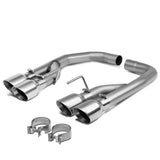 2018-2020 Ford Mustang 5.0L Axleback Exhaust Dual Rolled Tip Stainless Steel