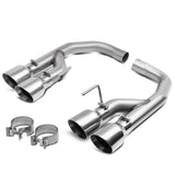 2018-2020 Ford Mustang 5.0L Axleback Exhaust Dual Rolled Tip Stainless Steel