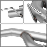 2018-2020 Ford Mustang 5.0L Axleback Exhaust Dual Rolled Tip Stainless Steel