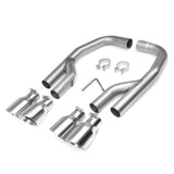2018-2020 Ford Mustang 5.0L Axleback Exhaust Dual Rolled Tip Stainless Steel