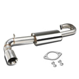2011-2016 Scion tC Axle Back Exhaust Single Rolled Tip Stainless Steel