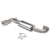 2011-2016 Scion tC Axle Back Exhaust Single Rolled Tip Stainless Steel