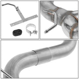 2008-2015 Scion xB Axleback Exhaust System Dual Rolled Tip Stainless Steel