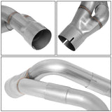 2009-2013 GMC Yukon Denali Quad Tip Axleback Exhaust Stainless Steel