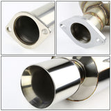2007-2012 Nissan Altima Sedan Dual Rolled Tip Catback Exhaust - Stainless Steel