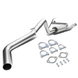 2005-2017 Nissan Frontier Single Tip Catback Exhaust - Stainless Steel