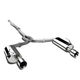 2004-2008 Nissan Maxima Dual Rolled Tip Catback Exhaust - Stainless Steel