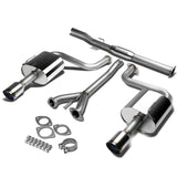 2009-2015 Nissan Maxima Catback Exhaust System Dual Burnt Tips Stainless