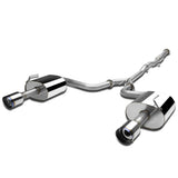 2009-2015 Nissan Maxima Catback Exhaust System Dual Burnt Tips Stainless