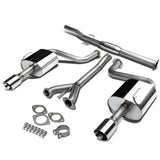 09-15 Nissan Maxima Catback Exhaust System Dual Rolled Tip Stainless Steel