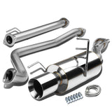 2002-2006 Nissan Sentra Catback Exhaust Single Rolled Tip Stainless Steel