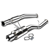 89-94 Nissan 240SX Catback Exhaust Single Rolled Tip Stainless Steel